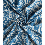 Close-up of Mazza Fabric, silky soft and smooth to the touch, perfect for women’s dresses and tops.