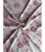 Close-up of Mazza Fabric, silky soft and smooth to the touch, perfect for women’s dresses and tops.