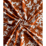 Close-up of Mazza Fabric, silky soft and smooth to the touch, perfect for women’s dresses and tops.