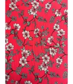 Close-up of Mazza Fabric, silky soft and smooth to the touch, perfect for women’s dresses and tops.