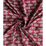 Close-up of Viscose 40S Fabric for Women’s Dresses Tops and Men’s Shirts showcasing its smooth texture and soft feel.