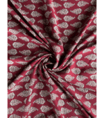 Close-up of Viscose 40S Fabric for Women’s Dresses Tops and Men’s Shirts showcasing its smooth texture and soft feel.