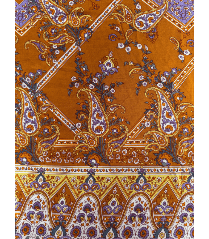 Close-up of Viscose 40S Fabric for Women’s Dresses Tops and Men’s Shirts showcasing its smooth texture and soft feel.