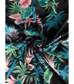 Close-up of Viscose 40S Fabric for Women’s Dresses Tops and Men’s Shirts showcasing its smooth texture and soft feel.