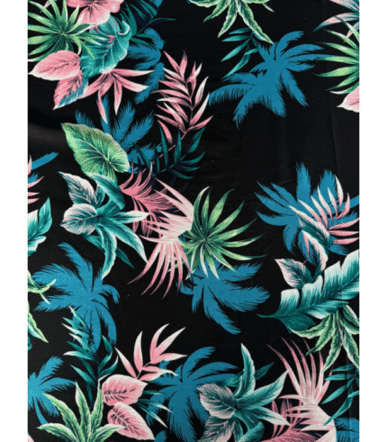 Close-up of Viscose 40S Fabric for Women’s Dresses Tops and Men’s Shirts showcasing its smooth texture and soft feel.