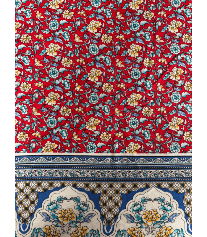 Close-up of Viscose 40S Fabric for Women’s Dresses Tops and Men’s Shirts showcasing its smooth texture and soft feel.