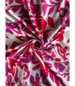 Close-up of Viscose 40S Fabric for Women’s Dresses Tops and Men’s Shirts showcasing its smooth texture and soft feel.