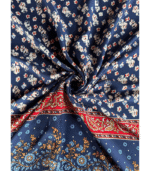 Close-up of Viscose 40S Fabric for Women’s Dresses Tops and Men’s Shirts showcasing its smooth texture and soft feel.