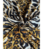 Close-up of Viscose 40S Fabric for Women’s Dresses Tops and Men’s Shirts showcasing its smooth texture and soft feel.