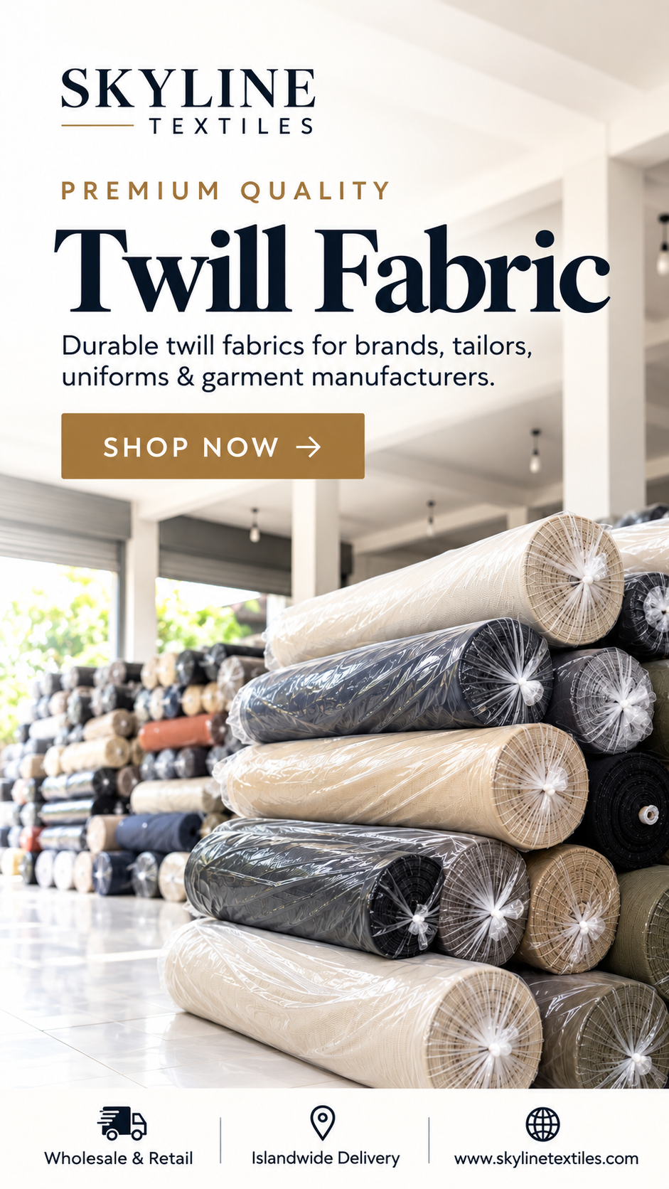 Twill advertisement.